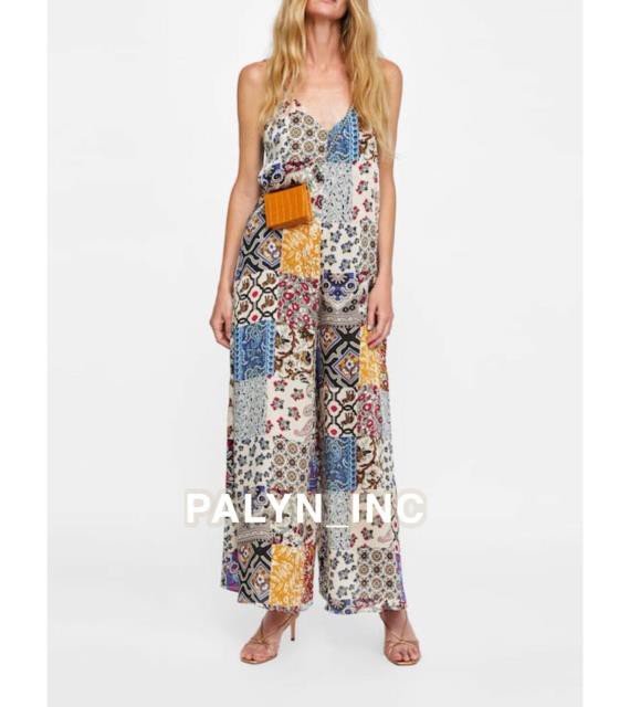 zara yellow jumpsuit