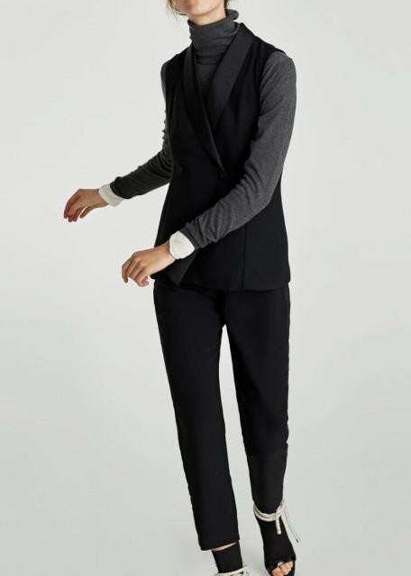 zara jumpsuit blazer