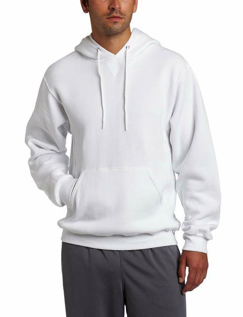 russell athletic men's dri power full zip fleece hoodie