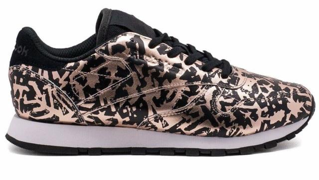 gold reebok classic