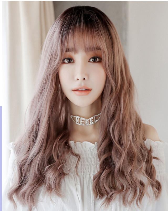 高級品市場 即決 フルウィッグno1065 女性らしい落ち着いたカール感 耐熱 ロング Labelians Fr