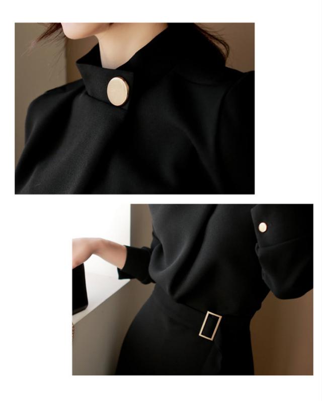 パーティドレス ワンピース Aライン セレモニースーツ レディース ママ 30代 母親 フォーマル 入学式 スリム シンプル 黒 入園式 長袖 上の通販はau Pay マーケット Hollyhock Au Pay マーケット店