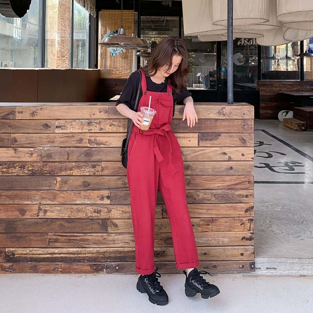 オーバーオール ロンパース オールインワン サロペット レディース ガーリー かわいい おしゃれ カジュアル ズボン オーバーオール女子 Qの通販はau Pay マーケット Hollyhock Au Pay マーケット店