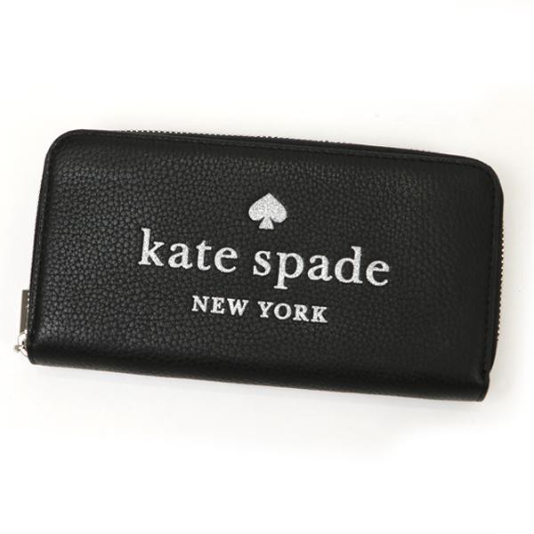 ケイトスペード 長財布 財布 kate spade ラウンドファスナー K4708/001 レディース TCLD1125