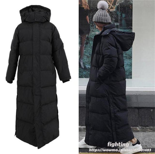 マキン丈 中綿コート レディース 超ロング 中綿ジャケット ダウンコート フード付き 防寒 アウター 羽織り 綿入れ 防風 暖かい 軽量 通の通販はau Pay マーケット Fighting