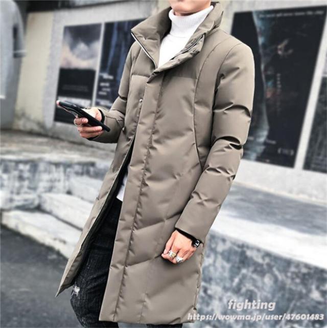 中綿ジャケット メンズ ブルゾン ロングコート アウトドア 暖かい アウター 防寒 カジュアル 男性 ファイバーダウン おしゃれ 厚手 冬服 の通販はau Pay マーケット Fighting