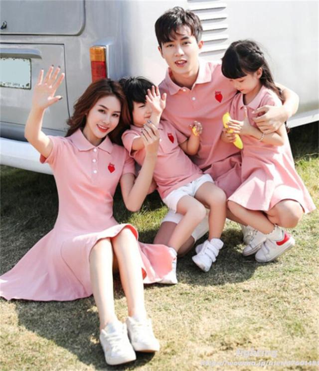 親子ペア パパtシャツ ママ ワンピース ペアルック カップル Tシャツ 家族お揃い プレゼント 子供服 夏 半袖 トップス キッズ おそろい の通販はau Pay マーケット Fighting