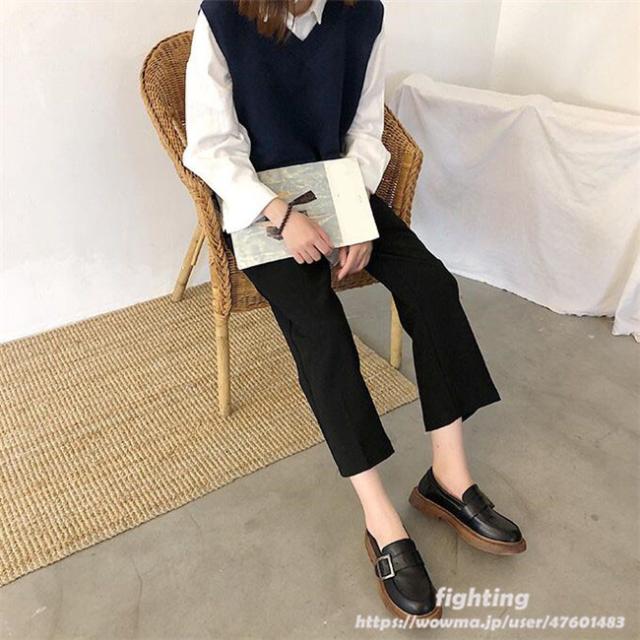 送料無料 ローファーシューズ レディース スクール靴 通学靴 スリッポン フラットシューズ フリンジ エナメルレザー 高校生 女子高生 の通販はau Pay マーケット Fighting