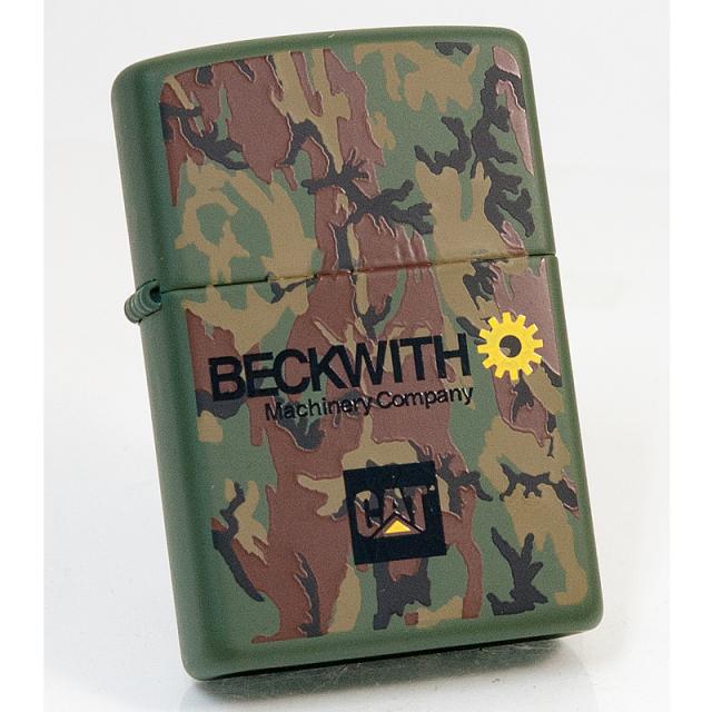 ZIPPO BECKWITH Machinery Company 2000年製 グリーンマット ジッポーライターの通販は