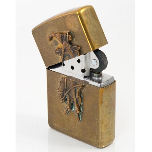 ZIPPO ライター マルボロ メタル張り 送料無料