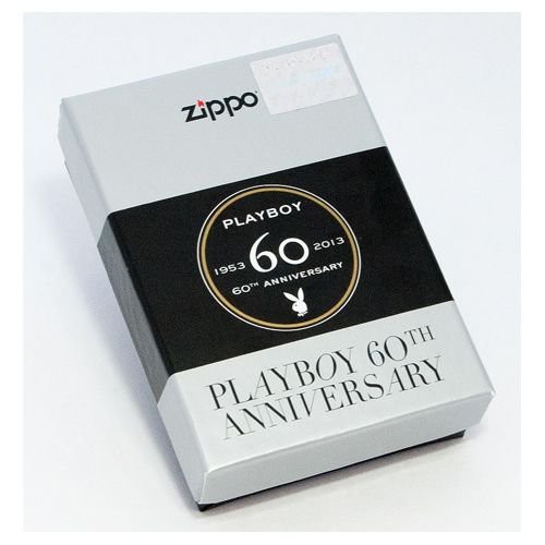 ZIPPO 限定 PLAYBOY プレイボーイ 60周年記念 28735 スワロフスキー