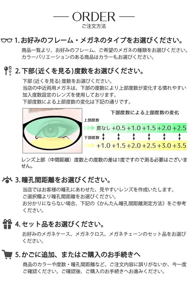 ブルーライトカット 中近両用メガネ】フュージョンエフェクト(99705