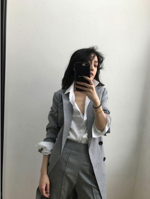 レディース アウター 定番 トレンチコート 春 秋 冬 ロング丈 大人かわいい お洒落 シンプル カジュアル きれいめ 20代 30代 40代 通勤スタイル オフィスコーデ OL 通学 お出かけ ショッピング デート リクルート ダブルボタン 長袖 キレナチュ_10