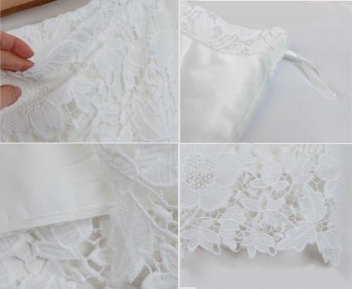 レースタイトスカート レディース 大きいサイズ 膝下 黒 白 花柄 結婚