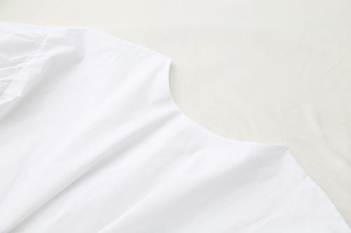 ｔしゃつ半袖 ｔシャツ ビックリボン アシンメトリー バルーン ｔシャツ 白シャツ tしゃつレディース 半袖tシャツ ビックリボン アシンメトリー