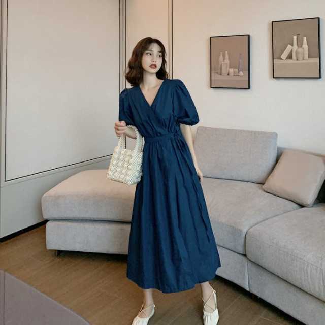 ワンピース カシュクールワンピース カシュクール 春 きれいめ 夏