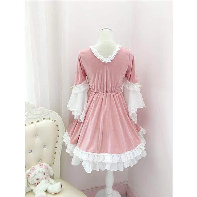 ゆめかわ ワンピース ゆめかわいい ワンピース クラシカル ワンピース 病みかわいい ワンピース ゴシック ワンピース ゴスロリ ワンピーの通販はau Pay マーケット Urubei ウルベイ Au Pay マーケット店