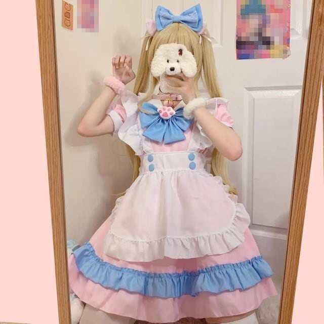 アイドル 衣装 魔法少女 ロリータ ファッション ワンピース メイド服