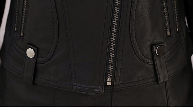 レディース ライダースジャケット アウター レザー ダブルライダース