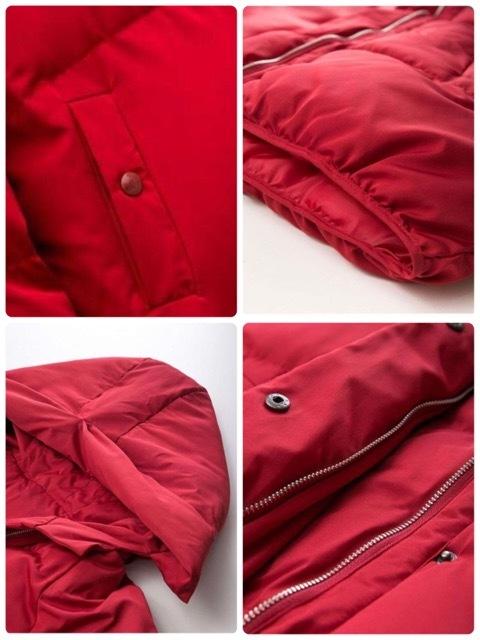 大きいサイズ 全7色 レディース アウター ジャケット ダウン ミディ丈