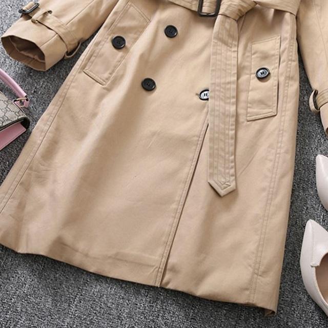 トレンチコート レディース きれいめ コート 大きいサイズ アウター