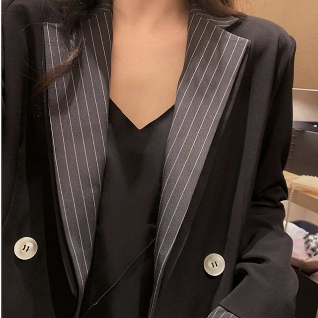 ジャケット レディース テーラード ジャケット ダブル コート アウター 秋 冬 カジュアル キュート 大人 可愛い 人気の通販はau Pay マーケット Urubei ウルベイ Au Pay マーケット店