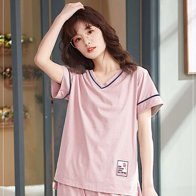 ルームウェア レディース 夏 ショートパンツ パジャマ レディース 半袖