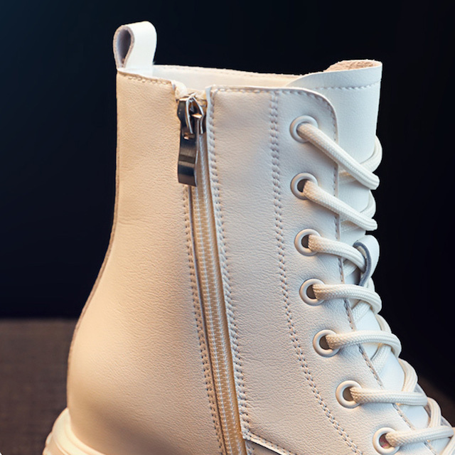 レディース ショートブーツ レザーブーツ マーティン フェイクレザー ライダース サイドゴア 厚底 シンプル メンズライク 2020秋 2020冬 新着 トレ定 全4タイプ レディース ショートブーツ ライダース レザーブーツ