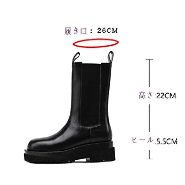 レディース ブーツ カントリーブーツ 軽い ミディ丈 ショート丈 メンズライク 2020秋 2020冬 新着 トレ定_5