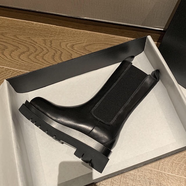 レディース ブーツ カントリーブーツ 軽い ミディ丈 ショート丈 メンズライク 2020秋 2020冬 新着 トレ定_6