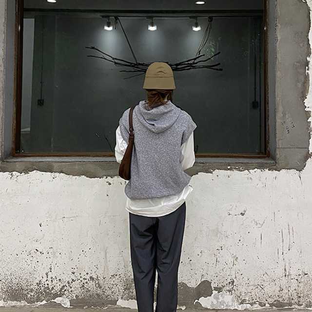 全3色 フード付き ノースリーブ ニット パーカー プルオーバー ベスト ラフカ ジュアル あったか ストリート 無地 シンプル 通学 春 レデの通販はau Pay マーケット Urubei ウルベイ Au Pay マーケット店 全3色 フード付き ノースリーブ ニット パーカー プルオーバー ベスト ラフカ ジュアル あったか ストリート 無地 シンプル 通学 春 レデの通販はau Pay マーケット Urubei ウルベイ Au Pay マーケット店