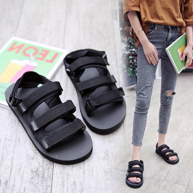 サンダル レディース ビーチサンダル 厚底 スポーツサンダル マジックテープ コンフォート 春夏秋 男女兼用 の通販はau Pay マーケット ニューウィングス