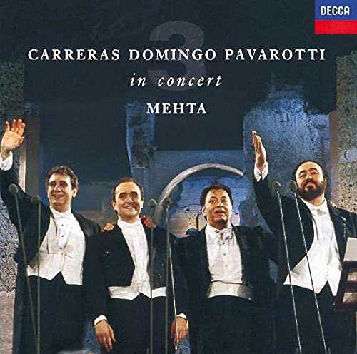 CARRERAS DOMINGO PAVAROTTI in concert【中古】(未使用･未開封品)