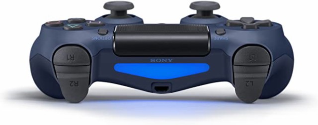 【純正品】PS4／ワイヤレスコントローラー／ミッドナイト・ブルー【未開封品】