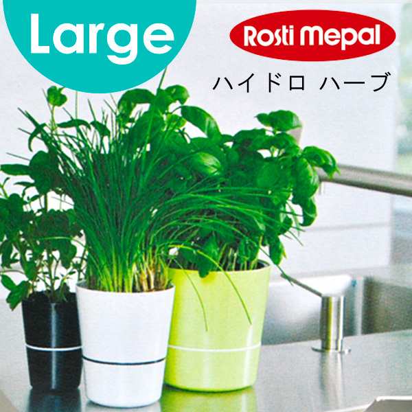 メパル Mepal ハイドロ ハーブ ラージ L 植木鉢 ポット ガーデニング 庭 観葉植物 水やり の通販はau Pay マーケット あなろ インテリア雑貨