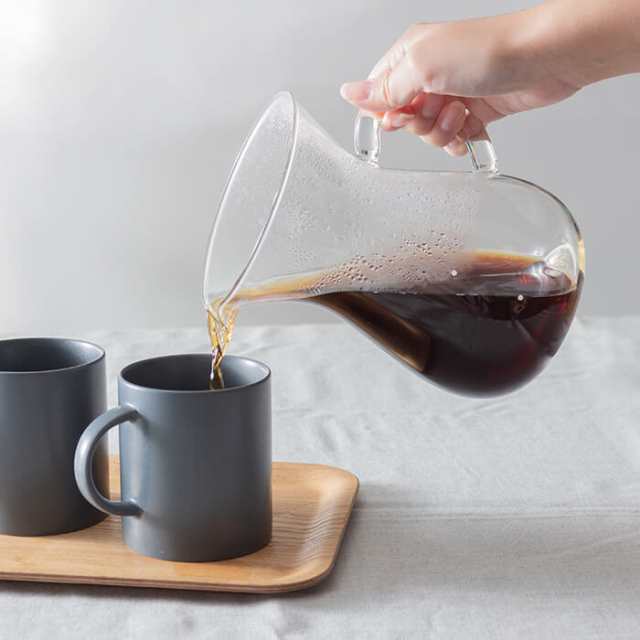 コーヒーカラフェセット プラスチック 600ml 4cups [コーヒーメーカー コーヒーポット コーヒーサーバー 耐熱ガラス  ハンドドリップ]新生の通販はau PAY マーケット - あなろ(インテリア雑貨)