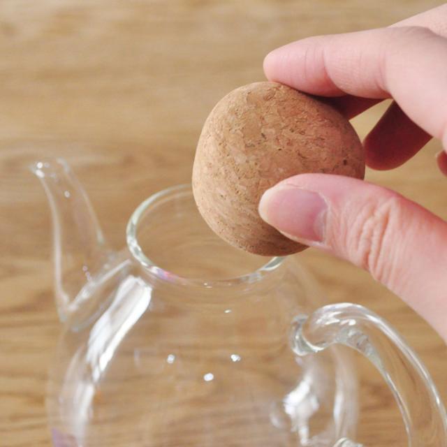 ガラス ポット 450ml プランプ コルク 耐熱ガラス 北欧 急須 紅茶 ガラスティーポットplump の通販はau Pay マーケット あなろ インテリア雑貨