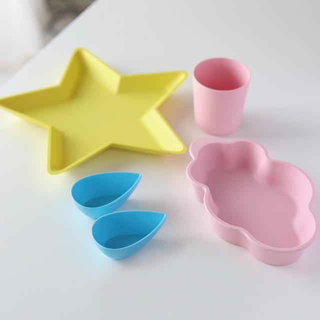Nature キッズプレート 7点セット ベビー食器 子ども食器 食器 女の子 男の子 赤ちゃん 離乳食 ギフト かわいい おしゃれ 新生活22 Aの通販はau Pay マーケット あなろ インテリア雑貨