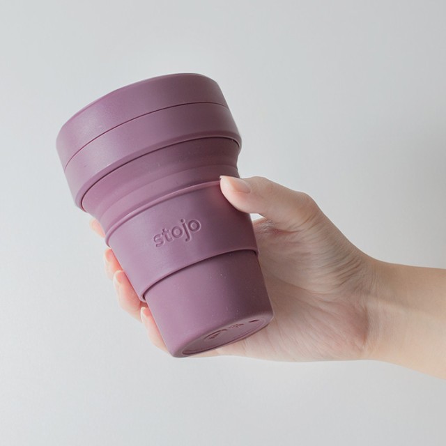 stojo ストージョ ポケットカップ 355ml 12oz stojo Pocket Cup マイカップ マイタンブラー 折りたたみ コンパクト BPAフリー トールサイズ シリコンカップ シリコンタンブラー エコ 軽量 割れない コーヒーカップ カラフル オフィス かわいい おしゃれ ストジョ