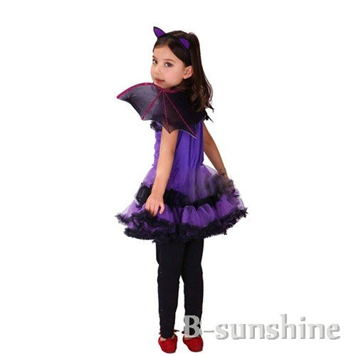 ハロウィン衣装 コスチューム 子供 女の子 ワンピース コウモリ 魔女 ハロウィン 仮装 子供 コウモリ チュチュ カチューシャ の通販はau Pay マーケット Beautiful Sunshine