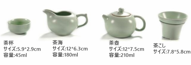 茶道具 中国茶道具 茶器セット陶器 急須セット工夫茶 茶芸 湯呑み 茶盤 木製 かわいい 贈り物 お礼 来客 10点セットの通販はau Pay マーケット ｍｄｋ１号店