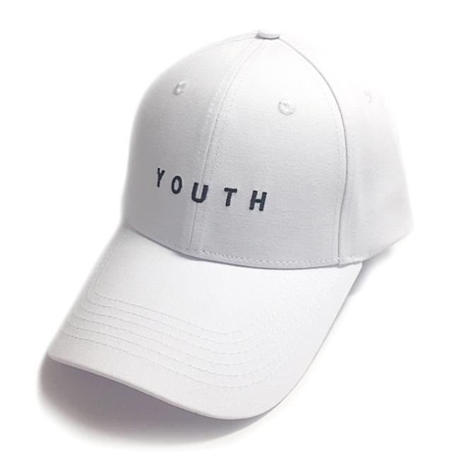 送料無料 Youth文字カラーキャップ Cap 韓国ファッション キャップコーデ ブラック ベージュ ピンク ホワイトの通販はau Pay マーケット Stella