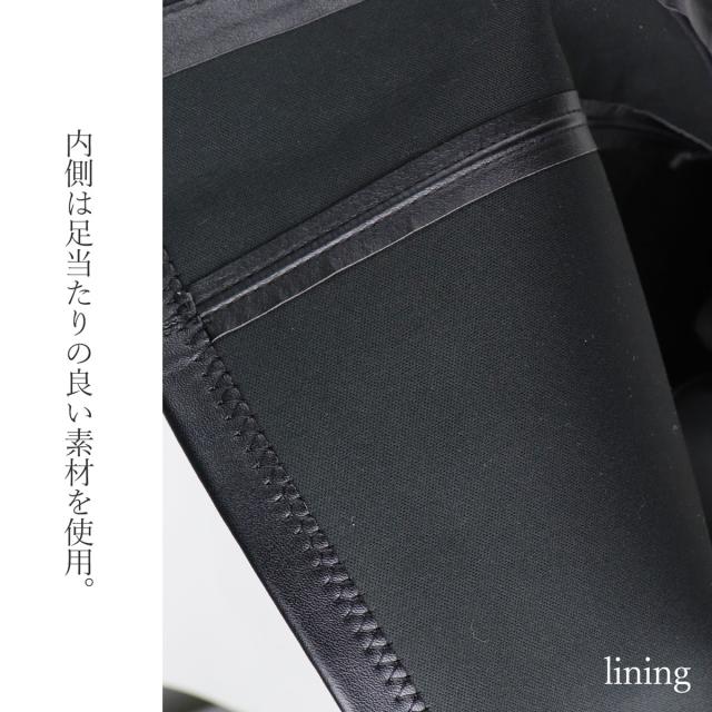 ブーツ レディース 厚底 5cmヒール 美脚 ロング丈 サイドジップ 履きやすい ストレッチ素材 歩きやすい ストーム 22.5-25.0cm No.1544 白 黒 防寒 履き口 スタイルアップ ブラック ホワイト 疲れにくい やわらかい 韓国 ファッション 秋 冬 LOVEHUNTER ラブハンター_4
