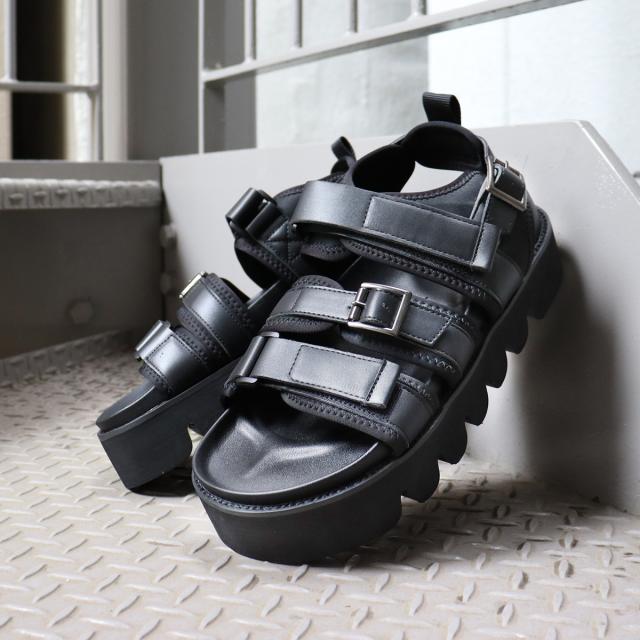 スポーツサンダル ベルトストラップ マジックテープ メンズ