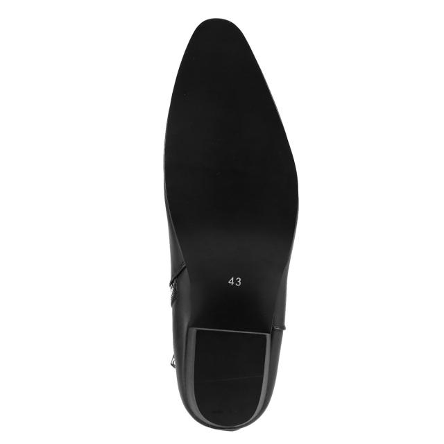 ストームブーツ プラットフォームソール 厚底 プレーントゥ メンズ No.6831 25.0cm〜27.0cm 黒 ブラック LOVEHUNTER ラブハンター