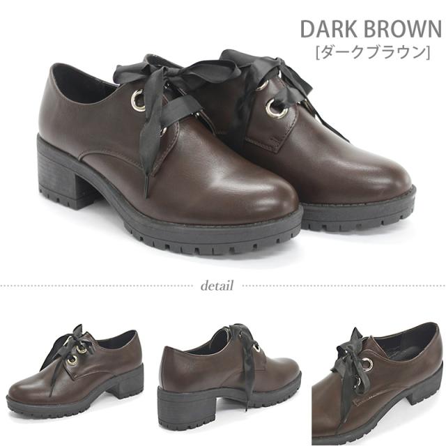 ローファー レディース 厚底 ロリータ 靴 リボン 歩きやすい