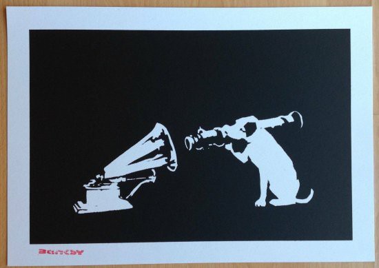 WCP Banksy バンクシー HMV リプロダクション シルクスクリーン プリント 現代アートの通販はau PAY マーケット -  スワロフスキー専門店 Planetarium | au PAY マーケット－通販サイト