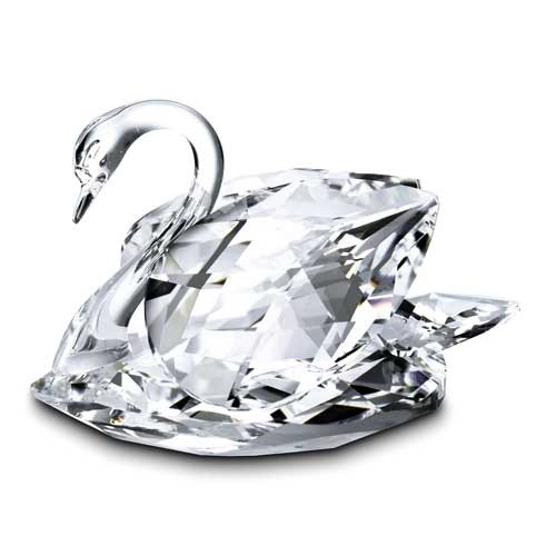 スワロフスキー Swarovski クリスタル 白鳥『スワンL』 010005
