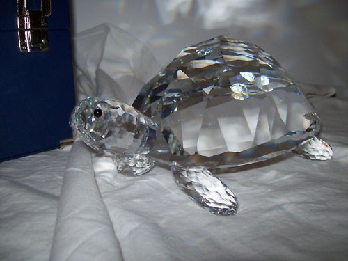 スワロフスキー Swarovski 2004年 廃盤品 『カメ(Giant)』 010101