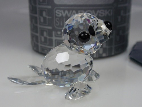 スワロフスキー Swarovski 1986年 廃盤品 『アザラシの赤ちゃん』 012530｜au PAY マーケット